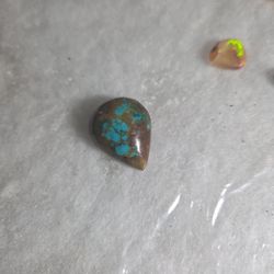 Turquise Pear Shape Gem Stone U Pick Up