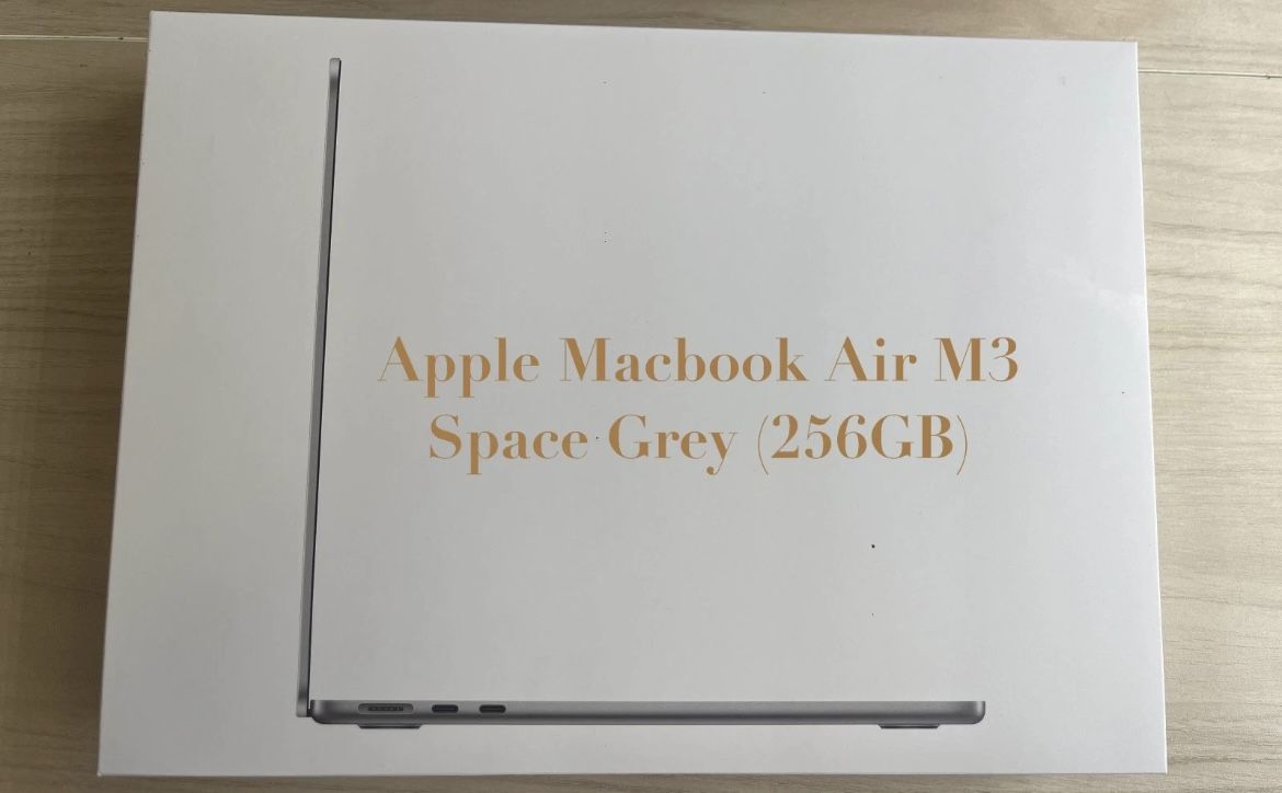 Macbook Air M3 Space Grey