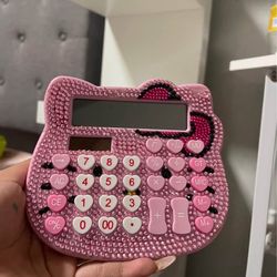 Hello kitty bedazzled calculator