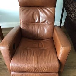 Leather Electric Recliner 