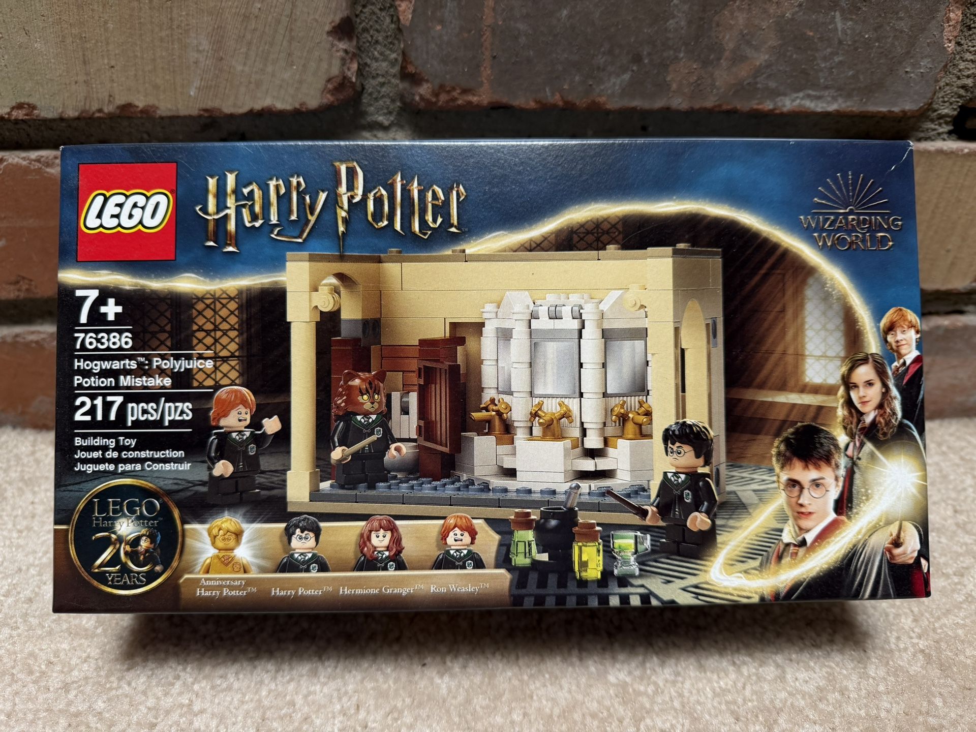Lego Harry Potter Hogwarts: Polyjuice Potion Mistake 76386 NIB 