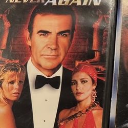 Never Say Never Again James Bond Movie DVD 