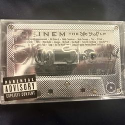 Eminem The Slim Shady LP Limited Expanded Edition Silver Cassette Tape Sealed