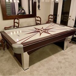 Professional-Grade AeroMaxx Air Hockey Table including Paddles & Pucks