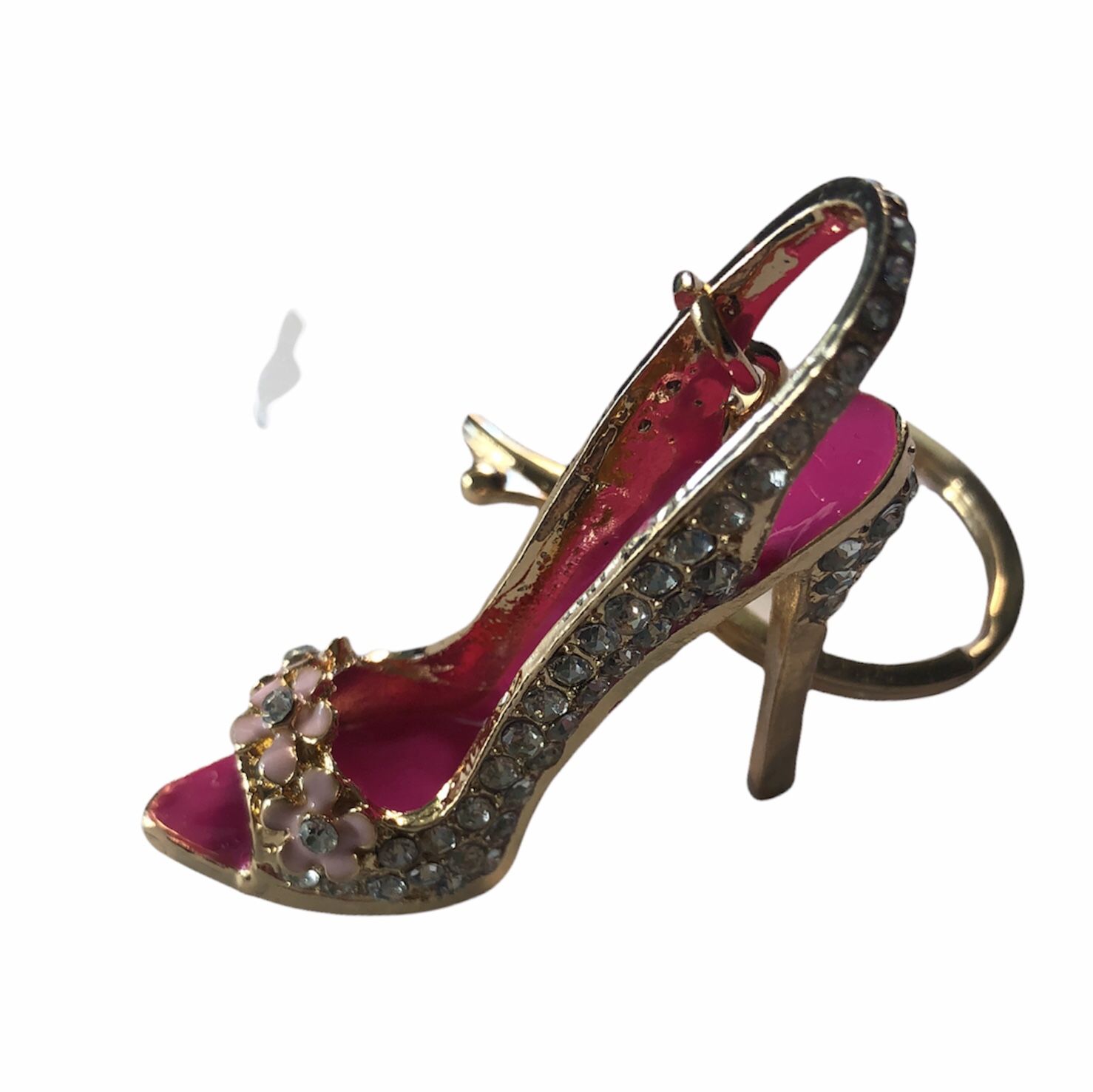 🙋‍♀️ High Heel Rhinestoned Purse Charm