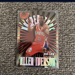1997 NBA Hoops Allen Iverson 7 Out Of 10