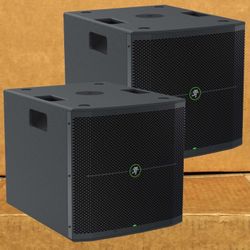 Mackie Thump Series Powered Subwoofer System 15" Bass Cabinets 2800 Watt 115S Package 🚨 Payment Options Available 🚨 No Credit Needed 🚨 