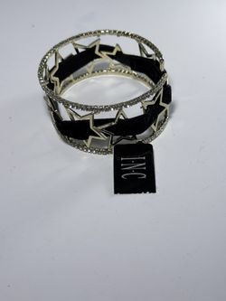 I.N.C Gold Star Flex Bracelet