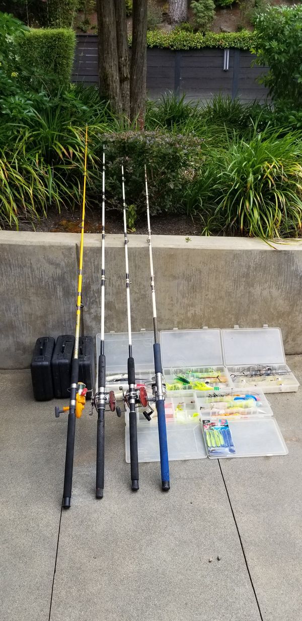 Deep Sea complete fishing gear set for Sale in Bellevue, WA OfferUp
