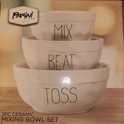 3 Piece Mixing Bowl Set