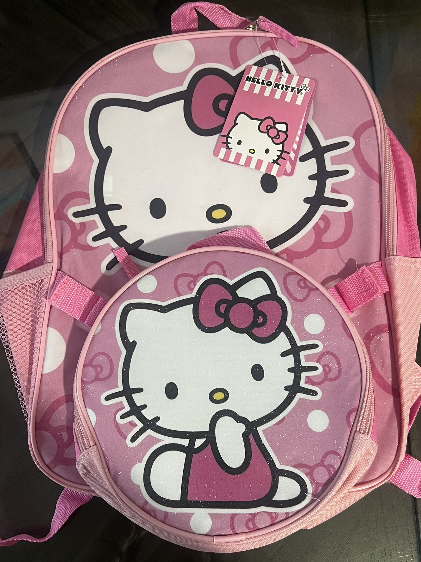 Hello Kitty Backpack And Lunch Bag