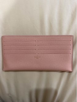 Louis Vuitton Rose Ballerine 8-card slot insert