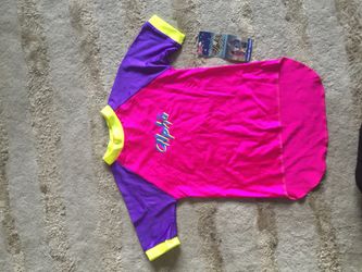 Rash guard size 8 girls