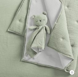 Baby Cloud Muslin 5 Piece Crib Set - LEVTEX