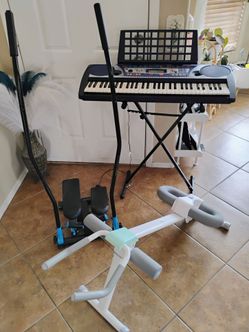 Piano and exercise equipment