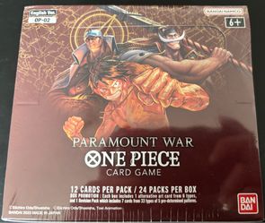 One piece tag booster box : paramount war English