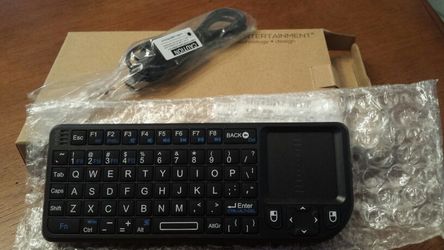 Mini Wireless Keyboard with TouchPad