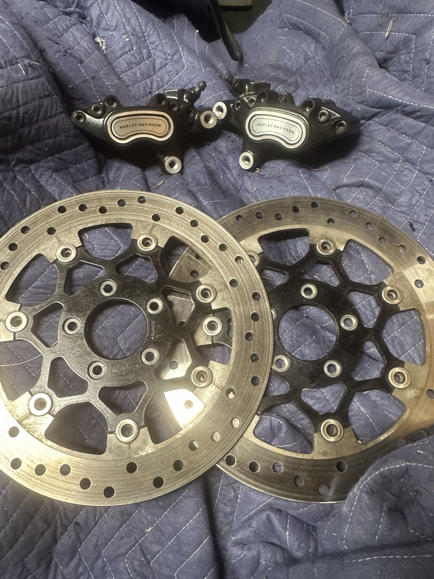 Harley FXLRS  Dual Disc & R/L Calipers