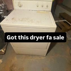 Hey I Got This Dyer For Sale. Was Removing Things From A Rental.