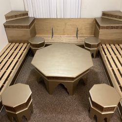 Moroccoan Salon handmade furniture 