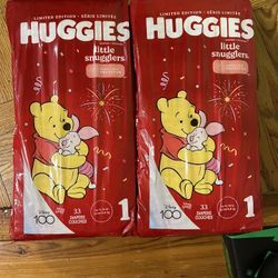 Huggies  Size 1 Diapers