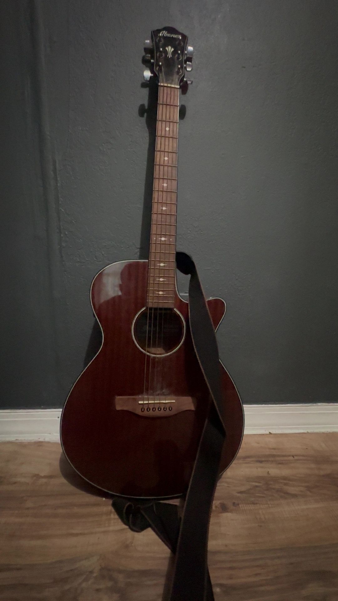 ibanez acoustic electric guitar