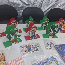 Mario Birthday Party Decorations 