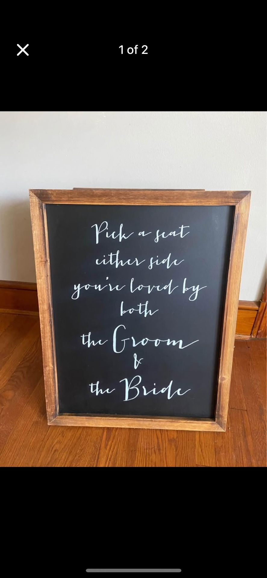 Wedding Sign