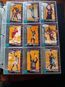 NBA basketball cards set - Silver Set
