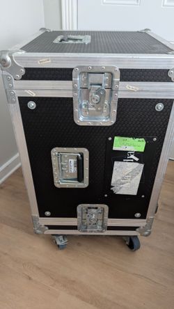 Empty Martin Maxedia Heavy-Duty Flight Case / Utility Road Case