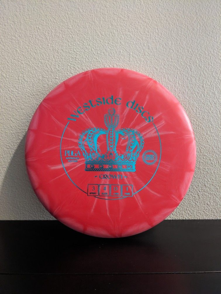Westside Discs Crown Origio Burst Red/Pink - Disc Golf
