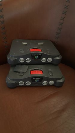 Nintendo 64 with red expansion (x2)