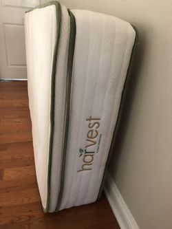 Twin XL  - Non Toxic - Wool Pillow Top - GOTS Organic Latex ; Organic Cotton Mattress. Best Quality Brand: Harvest