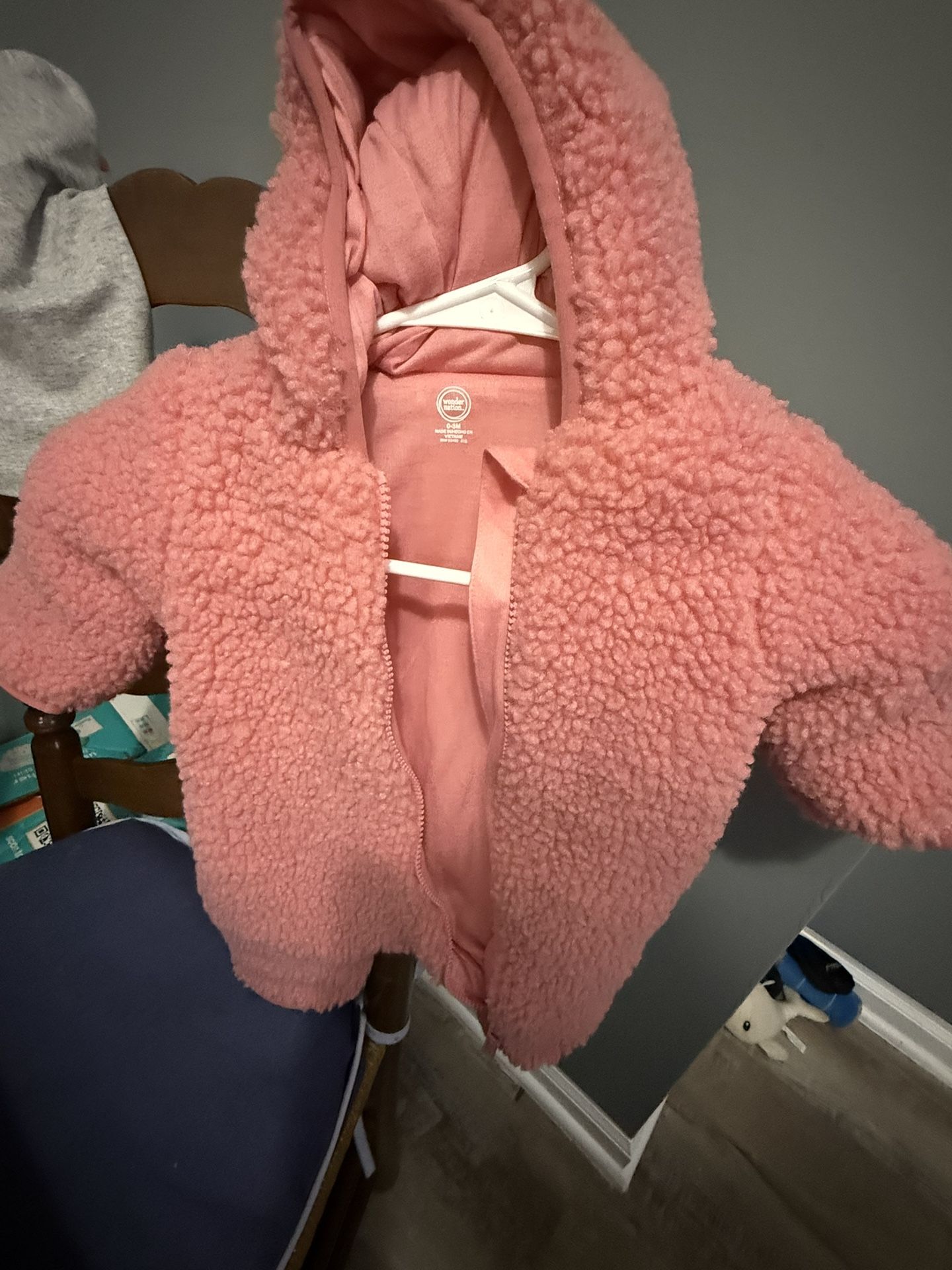 Infant 0-3 Month Winter Onesie Jacket