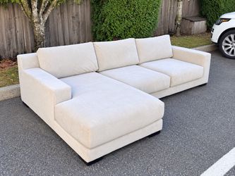 West Elm Sectional couch sofa