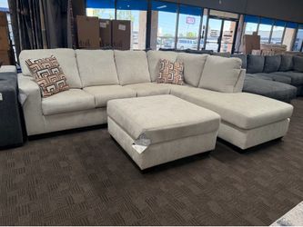 Cream comfy sectional