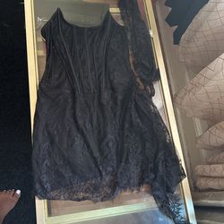 Fashion Nova Lace Corset Dress