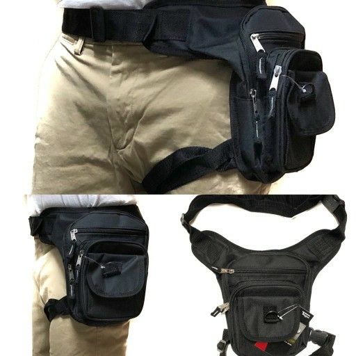 Brand NEW! Black Waist/Hip/Thigh/Leg Holster Style/Pouch/Bag For Traveling/Everyday Use/Work/Outdoors/Hiking/Biking/Camping/Fishing/Traveling