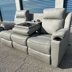 Brand New Power Reclining Couches With LEDs Heat And Massage