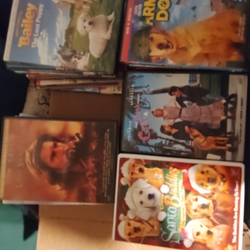 45 DVD movies some new not open The other ones are late new and a Aaron brand new