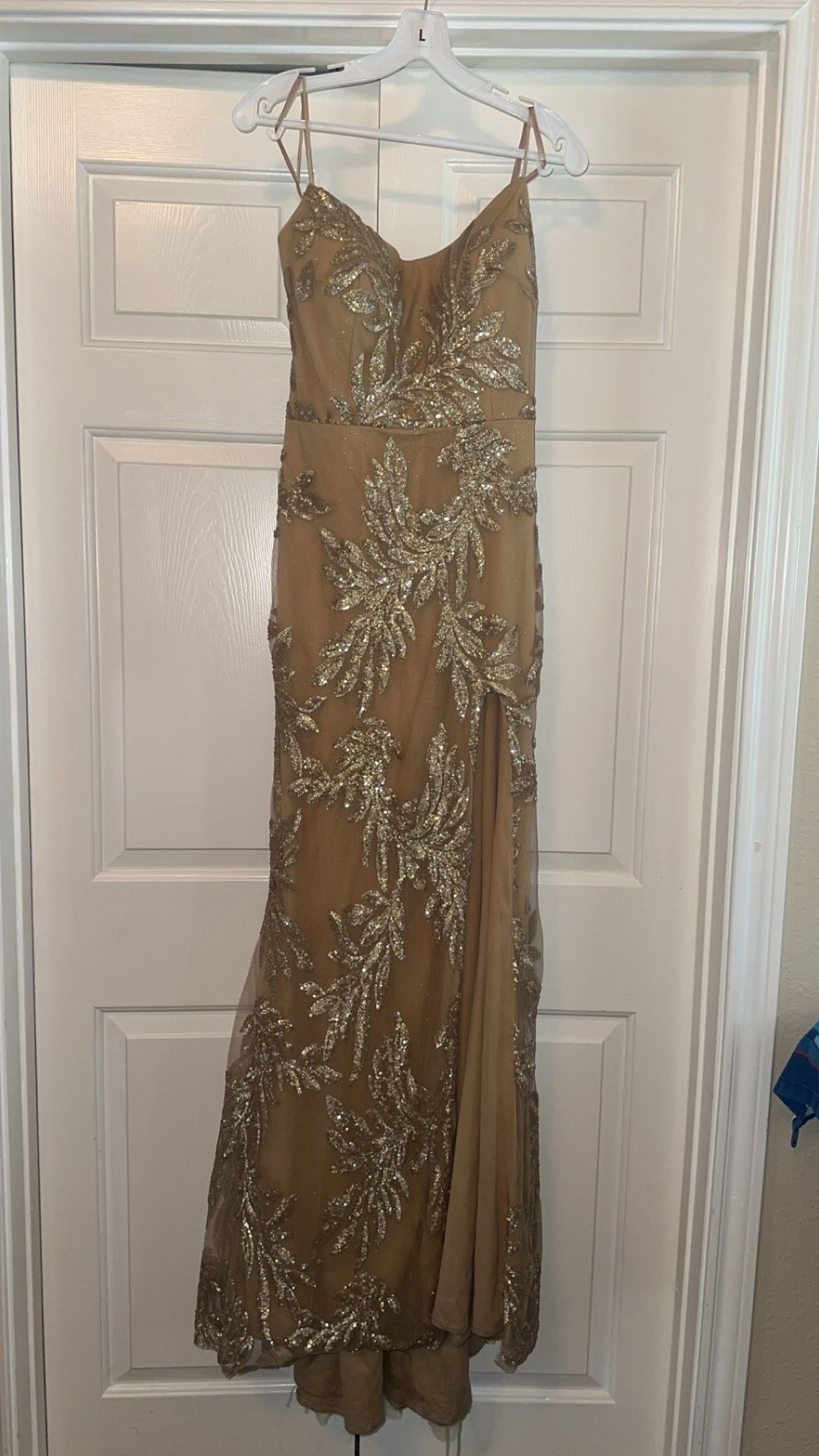 Gold Formal Dress
