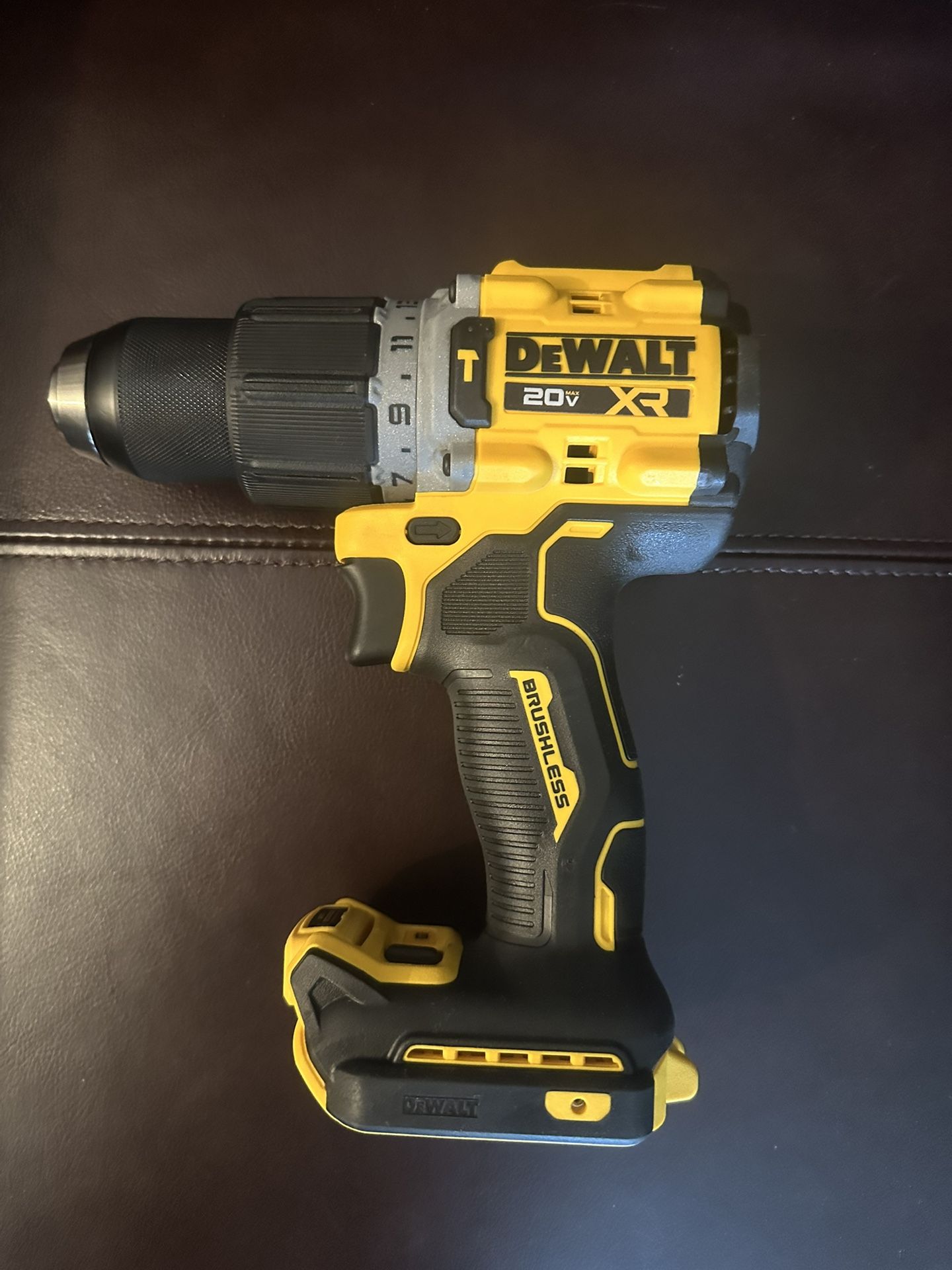 20V XR Brushless Cordless 1/2 in. Compact 2 speed Hammer Drill (Tool-Only)