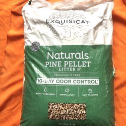 Cat Litter Pellets 40 Lbs Bag 