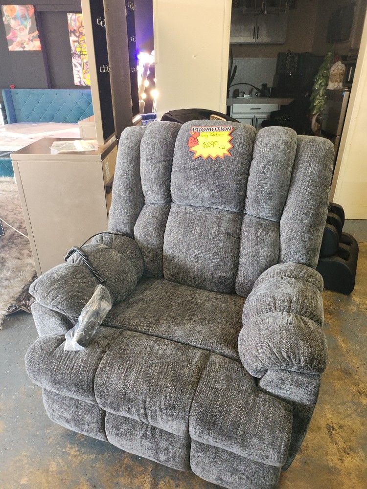 Grey Recliner