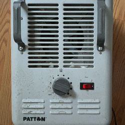 PATTON Garage Electric Utility Heater 1500 WATT Portable PUH680 Works Great