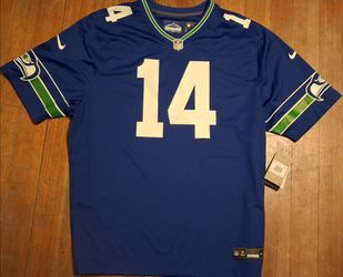 DK Metcalf Mens Size 2Xlarge Seattle Seahawks Jersey Blue Green New Tags