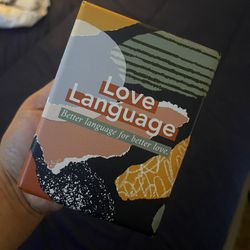Couples Love Language card game 