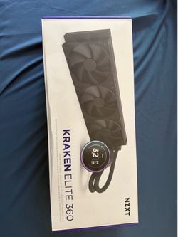 NZXT Kraken Elite 360 MM Aio Radiator Liquid Cooler