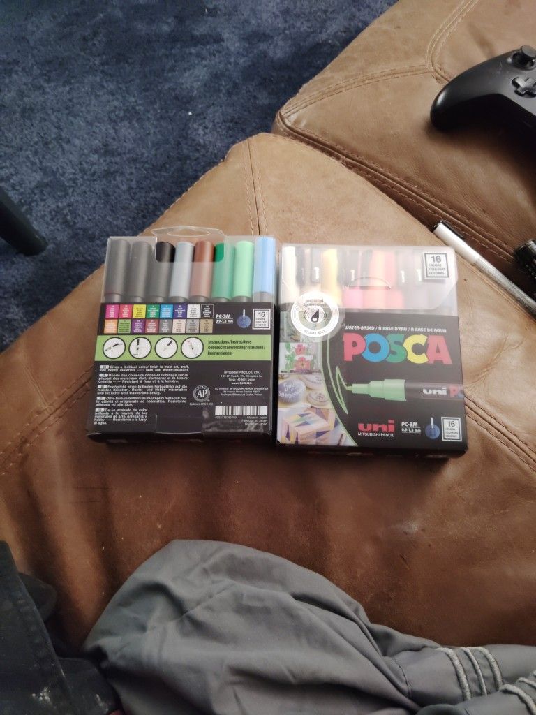 Posca Paint Pens Pack Of 16