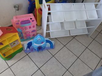 Toy Storage And 3 Toy Houses Not Included Accessories